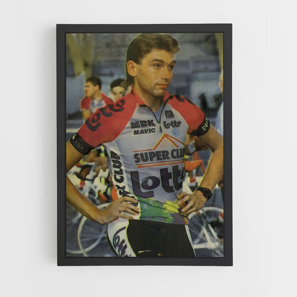 Poster L'Élan du Champion – affiche Cyclisme (vue 2)